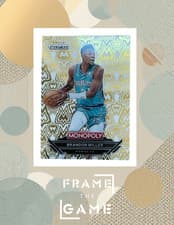 2024-25 Panini Prizm Monopoly Millionaire White Brandon Miller #W6 card