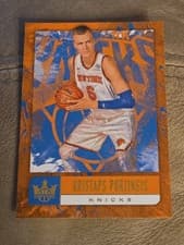 Kristaps Porzingis 2018 Panini Court Kings card