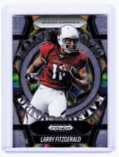 2025 Panini Prizm Black Kaleidoscopic Larry Fitzgerald #12 card
