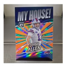 Josh Allen 2022 Panini Donruss Optic My House card