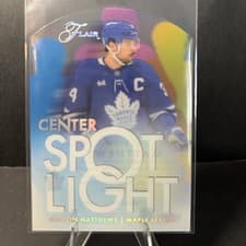 2025-26 Flair Center Spotlights Auston Matthews #CS-16