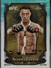 Zhu Rong 2026 Topps Chrome UFC Allen And Ginter card