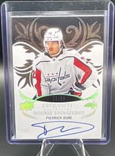 2024-25 Upper Deck Ice Exquisite Collection Rookies Signatures Pierrick Dube #ERS-PD card