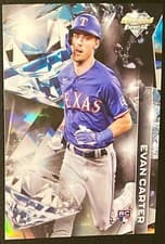 Evan Carter 2024 Finest Diamond Finest card