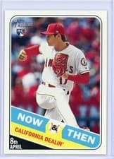 2018 Topps Heritage Now & Then Shohei Ohtani #NT-11
