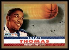 Isiah Thomas 1992-93 Fleer Base Set card