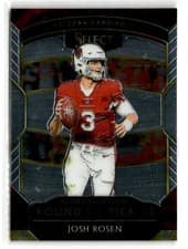 Josh Rosen 2018 Panini Select Rookie Selections card