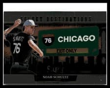 2025 Panini Select Select Destinations Noah Schultz #9 card