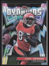2024 Finest Dynamos Chad Johnson #DYN-29 card