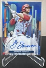 2025 Finest Autographs Brendan Donovan #FA-BD card