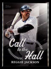 Reggie Jackson 2025 Topps Call to the Hall card