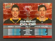 2024-25 Upper Deck Gaming Co-Op Sidney Crosby / Evgeni Malkin #CGO-4