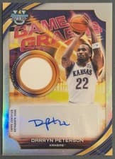 2025-26 Bowman University Best Game Graphs Darryn Peterson #GG-DP card