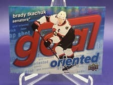 Brady Tkachuk 2025-26 Upper Deck Goal Oriented card