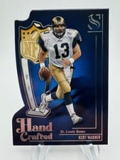 2025 Panini Silhouette Hand Crafted MVP Kurt Warner #6 card