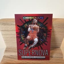 2024-25 Panini Obsidian Supernova Shai Gilgeous-Alexander #4 card