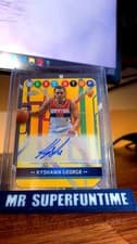2024-25 Topps Chrome Next Stop Signatures Kyshawn George #NSS-KG card