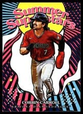 Corbin Carroll 2025 Topps Summer Superstar card