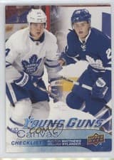 Auston Matthews, William Nylander 2016 Upper Deck Canvas card