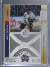 2024-25 SP Game Used 2024 All-Star Game Net Cord Relics Nick Suzuki #ASN-NS card