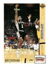 Rod Strickland 1991-92 Upper Deck Base Set card