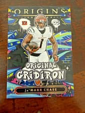 2025 Panini Origins Original Gridiron Ja'Marr Chase #4 card