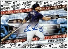 2025 Topps All Star Game Classic Swings Autographs Evan Longoria #CSA-EL card