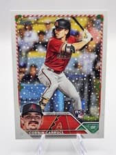 Corbin Carroll 2023 Topps Holiday card