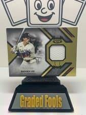 2025 Topps Tier One Rookie Relics Brooks Lee #RR-BL card