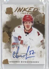 2024-25 Upper Deck The Cup Inked Impressions Andrei Svechnikov #II-AS card