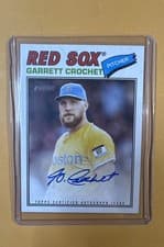 2026 Topps Heritage Real One Autographs Garrett Crochet #ROA-GC card