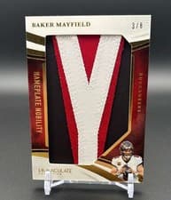 2025 Panini Immaculate Nameplate Nobility Baker Mayfield #7 card