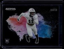 2025 Panini Prizm Draft Picks Black Color Blast Abdul Carter #20 card
