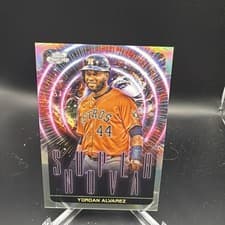 2025 Topps Cosmic Chrome Supernova Yordan Alvarez #S-12 card