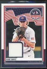 2025 Panini Stars & Stripes USA Materials Gabe Davis #USA-GD card