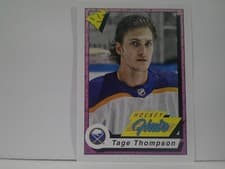Tage Thompson 2023 Topps NHL Sticker Collection card