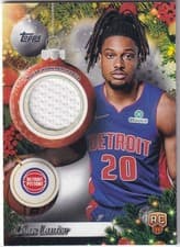2025-26 Topps Holiday Player Relics Chaz Lanier #PR-CL card