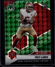 Trey Lance 2021 Panini Mosaic card