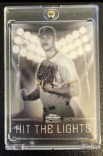 2025 Topps Chrome Black Hit the Lights Paul Skenes #HTL-22