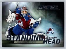 2025-26 Upper Deck Credentials Standing on Their Head Mackenzie Blackwood #SH-2 card