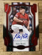 2026 Topps Tier One Break Out Autographs Parker Messick #BOA-PM card