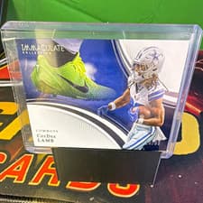 2025 Panini Immaculate Base Set CeeDee Lamb #63 card