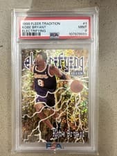 Kobe Bryant 1998 Fleer Tradition card
