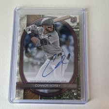 2025 Topps Museum Collection Archival Autographs Connor Norby #AA-CN card