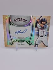 2026 Topps Tier One Top Shelf Signatures Jose Altuve #TSS-JA card