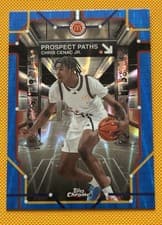 2025 Topps Chrome McDonald's All American Prospect Paths Chris Cenac Jr. #PP-11 card