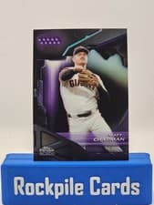 2026 Topps Chrome Black Base Set Matt Chapman #54 card