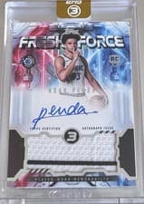 2025-26 Topps 3 Fresh Force Relic Autos Noah Penda #FFR-NP card