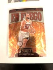 2024-25 Panini Select En Fuego Stephen Curry #11 card
