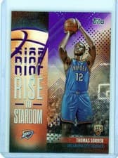Thomas Sorber 2025-26 Topps Rise to Stardom card